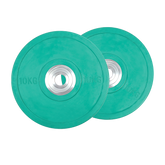 Set of 2 x 10KG PRO Olympic Rubber Bumper Weight Plate